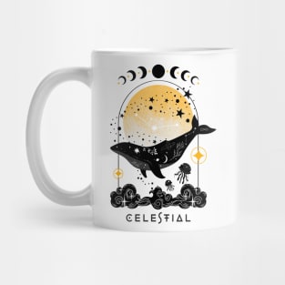 Celestial spirit animal Whale Mug